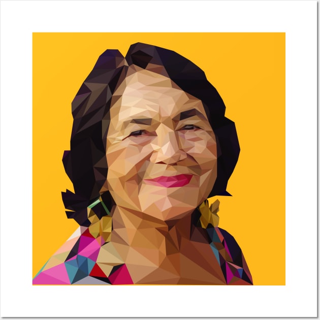 Dolores Huerta Wall Art by Hermanitas Design